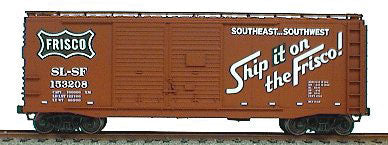 40' AAR Double-Door Boxcar - Kit (Plastic) -- St. Louis - San Francisco "Frisco"