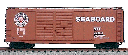 40' AAR Double-Door Boxcar - Kit (Plastic) -- Seaboard