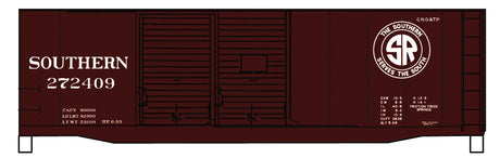 AAR 40' Double-Door Boxcar - Kit -- Southern Railway #272409 (Boxcar Red, SR Logo)