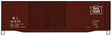 AAR 40' Double-Door Boxcar - Kit -- Rock Island 161239 (Boxcar Red)