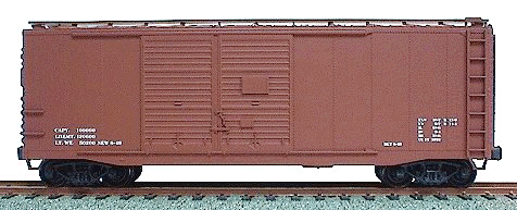 40' AAR Double-Door Boxcar -- Data Only (Mineral Red)