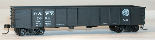 41' AAR Gondola 2-Pack -- Pittsburgh & West Virginia
