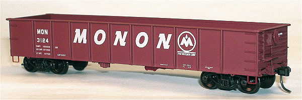AAR 41' Steel Gondola - Kit (Plastic) -- Monon