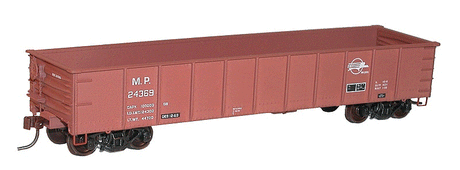 AAR 41' Steel Gondola - Kit -- Missouri Pacific #24363 (Boxcar Red, Screamling Eagle Logo)-1