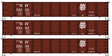 AAR 41' Steel Gondola 3-Pack - Kit -- New Haven 58129, 58163, 58194 (Boxcar Red, Script Logo)