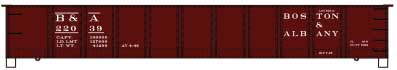 AAR 41' Steel Gondola - Kit -- Boston & Albany (Boxcar Red)