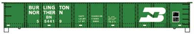AAR 41' Steel Gondola - Kit -- Burlington Northern (Cascade Green, white, Large Logo)