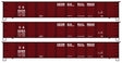 AAR 41' Steel Gondola 3-Pack - Kit -- Georgia Railroad #20435, 20462, 20489 (Boxcar Red)