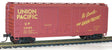 40' Combination Door Steel Boxcar - Kit -- Union Pacific #110189 (Boxcar Red, yellow, Be Specific Slogan)
