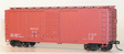 40' Combination Door Steel Boxcar - Kit (Plastic) -- Data Only (Oxide)