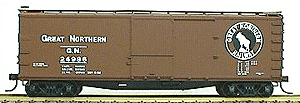 USRA 40' Double-Sheathed Wood Boxcar - Kit -- Great Northern