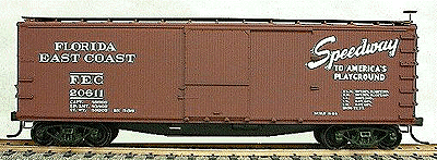 USRA 40' Double-Sheathed Wood Boxcar - Kit -- Florida East Coast