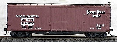 USRA 40' Double-Sheathed Wood Boxcar - Kit -- Nickel Plate Road