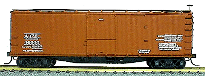 USRA 40' Double-Sheathed Wood Boxcar - Kit -- Atlantic Coast Line