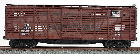 40' Wood Stock Car - Kit (Plastic) -- Boston & Maine