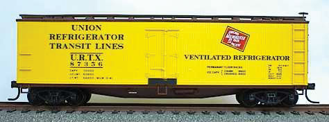 40' Wood Reefer - Plastic Kit -- Milwaukee Road