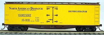 40' Wood Reefer - Plastic Kit -- North American Despatch