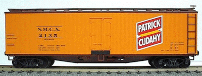 40' Wood Reefer - Plastic Kit -- Patrick Cudahy (Mineral Red, white)