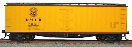 40' Wood Reefer - Plastic Kit -- Duluth, Missabe & Iron Range