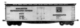 Early 40' Wood Reefer - Kit -- North Western Refrigerator Line NWX #84095 (gray, Boxcar Red)-1