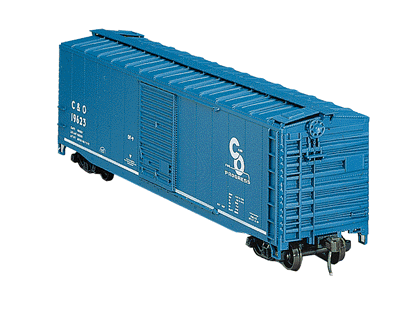 50' Single-Door Riveted-Side Boxcar - Kit -- Chesapeake & Ohio