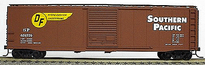 50' Single-Door Riveted-Side Boxcar - Kit -- Southern Pacific (Mineral Red)
