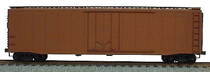 AAR 50' Riveted-Side Plug-Door Boxcar - Kit -- Undecorated w/High Ladders & Roofwalks