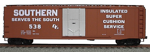 AAR 50' Riveted-Side Plug-Door Boxcar - Kit -- Southern