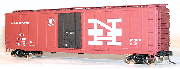 AAR 50' Riveted-Side Plug-Door Boxcar - Kit -- New Haven