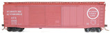 AAR 50' Riveted-Side Double-Door Boxcar - Kit -- Atlantic Coast Line #14106 (Boxcar Red, Circle Logo)-2