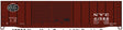 AAR 50' Riveted-Side Double-Door Boxcar - Kit -- New York Central #41586 (Boxcar Red, black, System Logo)