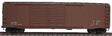 AAR 50' Riveted-Side Double-Door Boxcar - Kit -- Data Only (Mineral Red)
