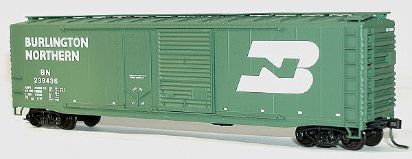50' Welded-Side Combination-Door Boxcar - Kit -- Burlington Northern
