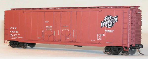 50' AAR Double Plug-Door Boxcar - Kit -- Chicago & North Western