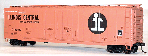 50' AAR Double Plug-Door Boxcar - Kit -- Illinois Central