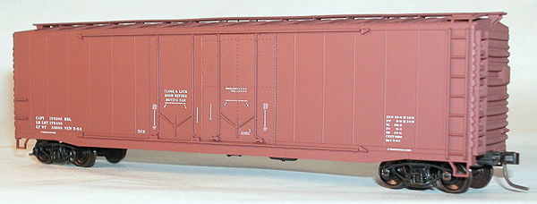 50' AAR Double Plug-Door Boxcar - Kit -- Data Only (Mineral Red)-1