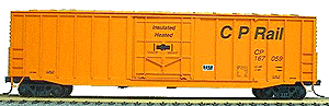 50' Exterior-Post Modern Boxcar - Kit -- CP Rail-1