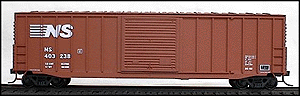 50' Exterior-Post Modern Boxcar - Kit -- Norfolk Southern