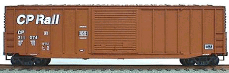 50' Exterior-Post Modern Boxcar - Kit -- CP Rail