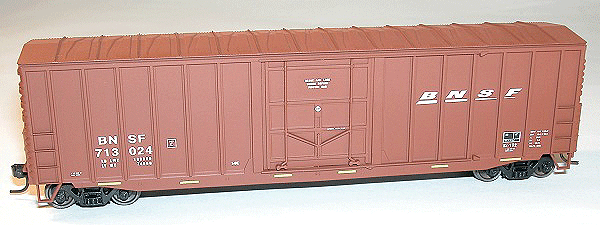 50' Exterior-Post Modern Boxcar - Kit -- Burlington Northern Santa Fe