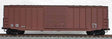 50' Exterior-Post Modern Boxcar - Kit -- Data Only (Mineral Red)