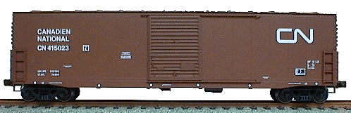 50' Welded-Side Single-Door Boxcar - Kit -- Canadian National (Oxide)