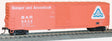 50' Welded-Side Single-Door Boxcar - Kit -- Bangor & Aroostook #8842 (red, white, blue, Triangle Logo)