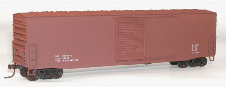 50' Welded-Side Single-Door Boxcar - Kit -- Data Only (Mineral Red)