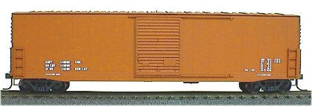 50' Welded-Side Single-Door Boxcar - Kit -- Data Only (Oxide)
