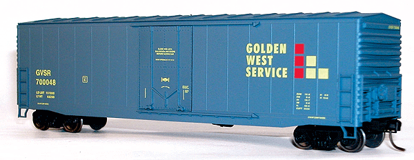 50' Welded-Side Plug-Door Boxcar - Kit -- Golden West