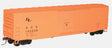 50' Welded-Side Plug-Door Boxcar - Kit -- Kansas City Southern #105482 (Boxcar Red)