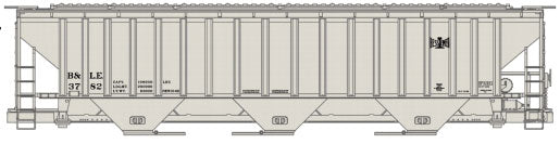 Pullman-Standard 4750 3-Bay Covered Hopper - Kit -- Bessemer & Lake Erie