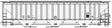 Pullman-Standard 4750 3-Bay Covered Hopper - Kit -- Data Only (white)