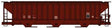 Pullman-Standard 4750 3-Bay Covered Hopper - Kit -- Data Only (mineral red)